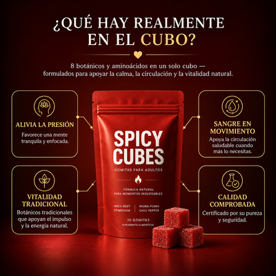 SPICY CUBES® Gomitas para adultos