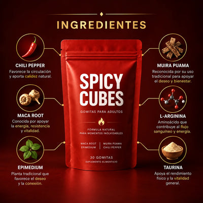SPICY CUBES® Gomitas para adultos