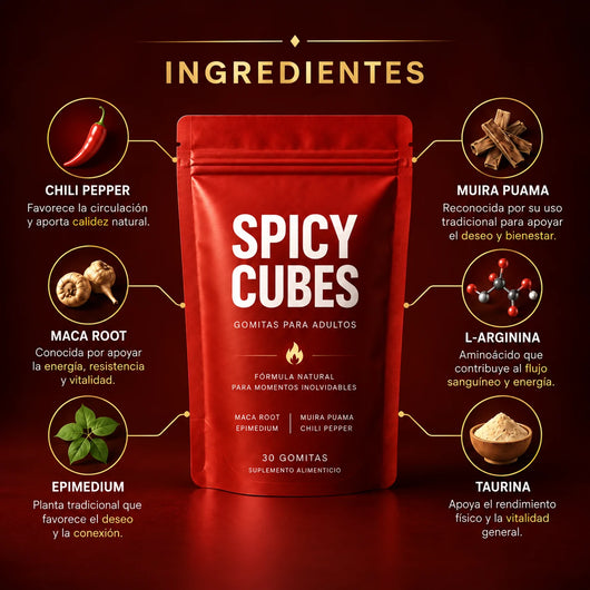 SPICY CUBES® Gomitas para adultos